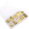 Litorange M4 Brass Brass Hex Spacer Standoffs Kit with Case