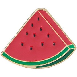 1X Red Cute Watermelon Brooch Pin Women Corsage Collar Lapel Badge Jewelry Scarves Shawl Clip Lady Jewelry Bag OrnamenRt Men Gift Durable and Useful Novelty Jewellery