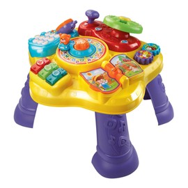 VTech Magic Star - Mesa de aprendizaje (embalaje sin frustraciones), color amarillo