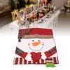 Xmas Dinner Chair Back Covers Easy To Install Soft Anti