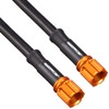 AC PERFORMANCELINE Universal Brake Hose Black Socket Gold Hose Total