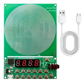 7.83 Hz Schumann Frequency Generator, Adjustable 0.01 Hz - 100,000 Hz with Display and USB Port Wave Generator, Portable Generator Natural Resonance for Room Harmony at Home/Office