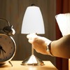 Minkissy 2pcs Small Lamp Shades Replacement Horseshoe Lampshade Chandelier Shade