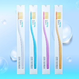 1 box of 8 Atomy toothbrushes (antibacterial, 99.9% gold powder, ultra-slim fine bristles) / 애터미 칫솔 8개 1상자 (항균,99.9%금분,초슬림미세모)