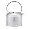 Keith Titanium Kettle - Premium Lightweight Camping Kettle for Boiling