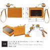 Tochigi Leather TGP-3357 Commuter Pass Case with Reel Key, Single