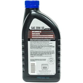 Part # 99969-6298 Oil; 4 Cycle 20W50 1 Quart