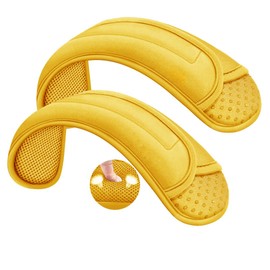 ZINZ 2-Pack Universal Shoulder Pad with Ultra Thick Cushion for Bag Luggage Bag Crossbody, Plus Long & Anti-Slip & Breathable,Yellow