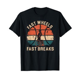 Wheelchair Basketball Player Disabled Disability Handicap T-Shirt