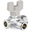 Kakudai 650-205-13 Three-Way Ball Diverter with Single Nut
