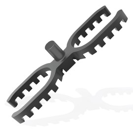 My Plast I Pack of 100 - 7mm Joint Width - Open Ribbed I Patio Spacers - High Quality Decking Spacers