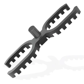 My Plast I Pack of 100 - 7mm Joint Width - Open Ribbed I Patio Spacers - High Quality Decking Spacers