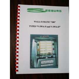 Seeburg Models V-3WA-N & V-3WA-D Wall Box  Manual