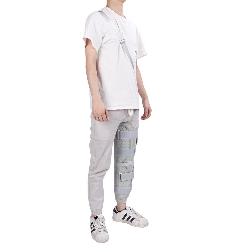 Knee Immobilizer Brace with Shoulder Sling Knee Splint Support for