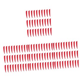 BESPORTBLE 120pcs Real Turkey Arrow Tails Archery Accessory Replaceable Fletching for Outdoor Games Hunting Practice Easy to Install Glue for Arrow