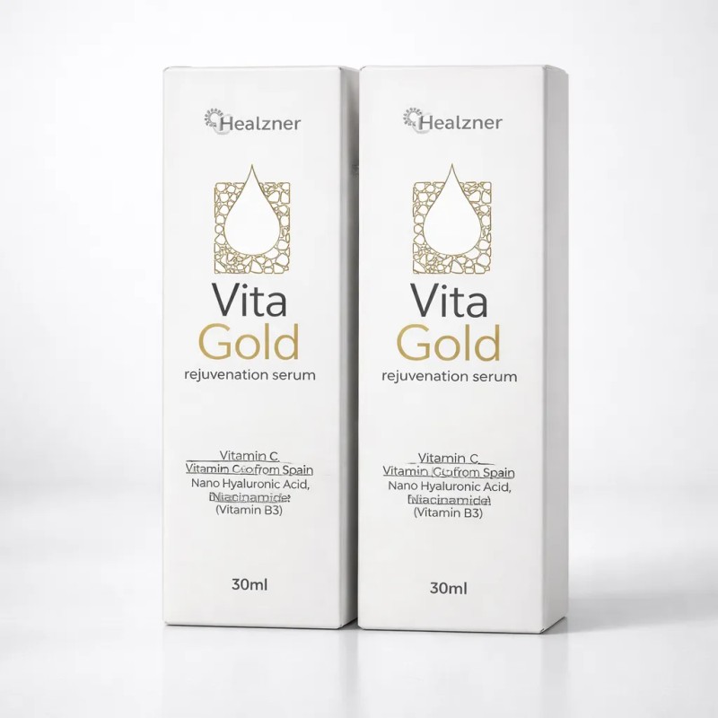 Sérum Facial Healzner Vita Gold Rejuvenecedor Vitamina C 30m