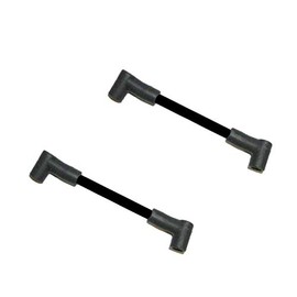 PARTSRUN - 2 cables de bujía marina de alto rendimiento de 6 pulgadas para OMC Johnson Evinrude cables de bujía Sierra 18-8816-1 ZF478V