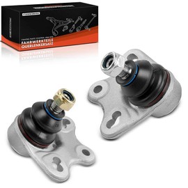 Frankberg 2x Ball Joint Front Axle Left Right Lower Compatible with A-Class W168 A140 160 170 190 210 1.6L-2.1L 1997-2004 Replace# 1683330127