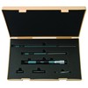 Mitutoyo 141-002 Vernier Inside Micrometer, Interchangeable Rod Type, 1-1.25" Range,