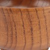 Wood Soup Bowl Unique Texture Exquisite Smoothly Round Wooden Bowl