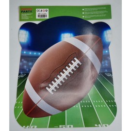 CONVER PARTY, Pinata for Party, Football Pinata for your Party Decorations, Make your Football Party Special, Fun and Unique with these Football Party Pinata, 13 In, 1 Unit, Green and Brown Colours