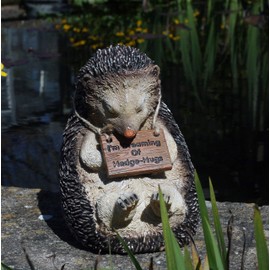 Heather Hedgehog Resin Garden Ornament