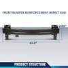 PIT66 Front Bumper Reinforcement Impact Bar Compatible with Hyundai Elantra