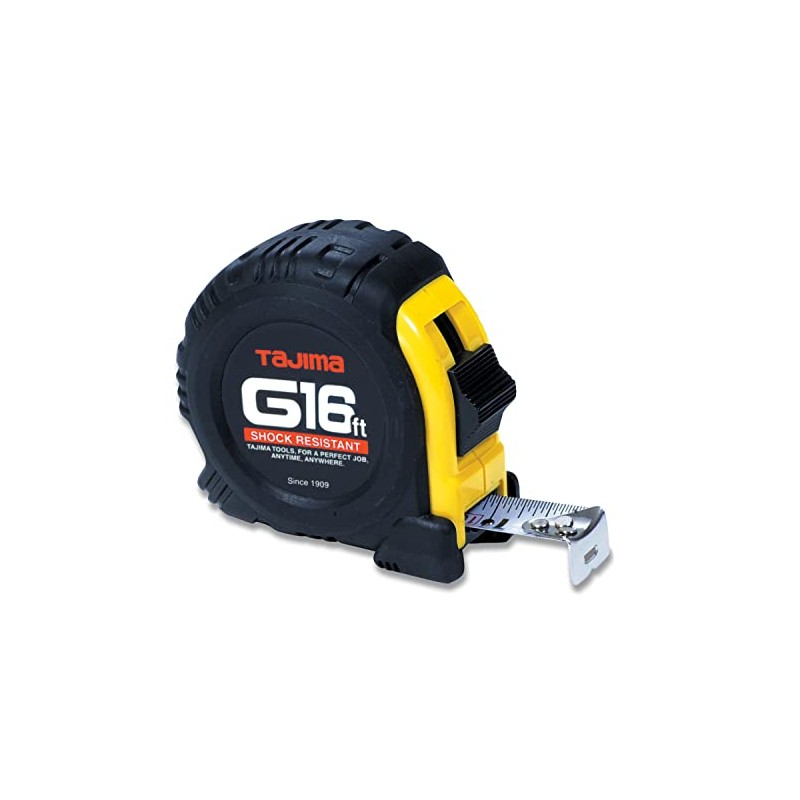 TAJIMA Tape Measure - 16' x 1" G-Series Measuring Tape
