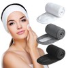 EODKSE Set of 3 Terry Cloth Hair Bands for Cosmetics