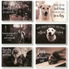 36 Pack Blank Motivational Greeting Cards with Dogs and Inspirational