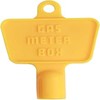 Pack of 2 Yellow Gas Meter Box Key | Durable