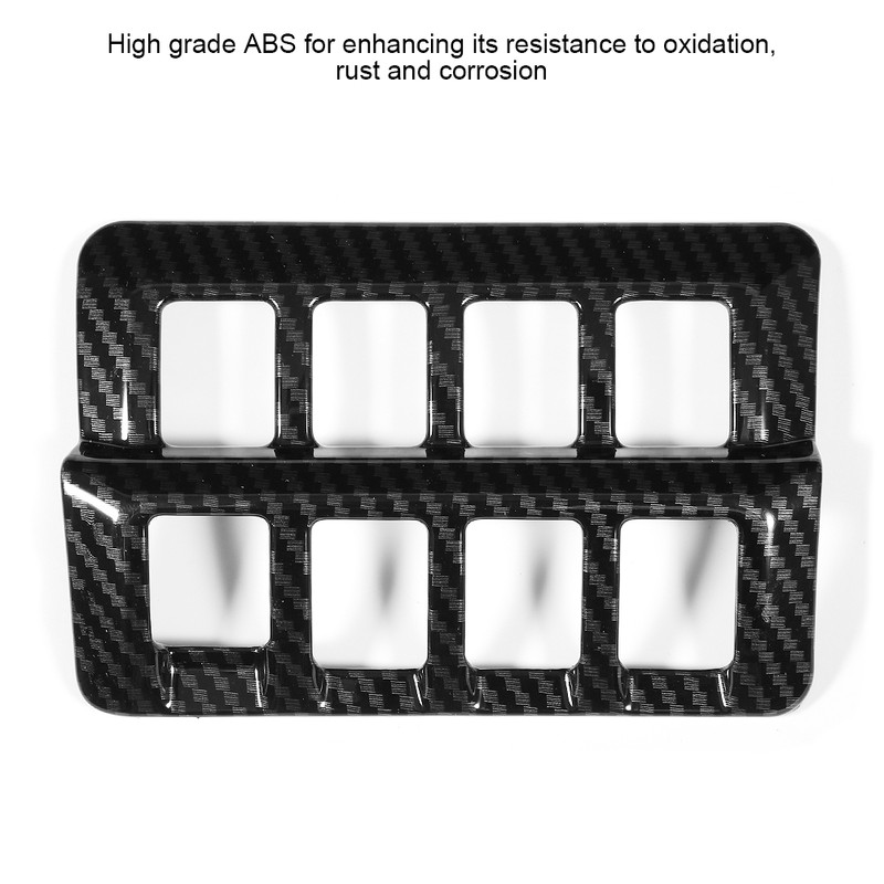 Car Headlight Adjustment Switch Cover Trim Decoration Frame Fit for