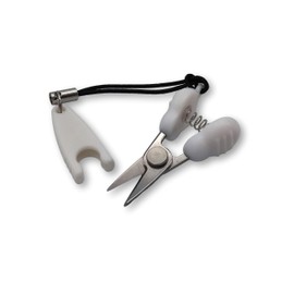 generic Ultra Tiny Travel Scissors, Sharp Stainless Steel Blade, TSA-Compliant Keychain Scissors, Spring Loaded Blunt Tips