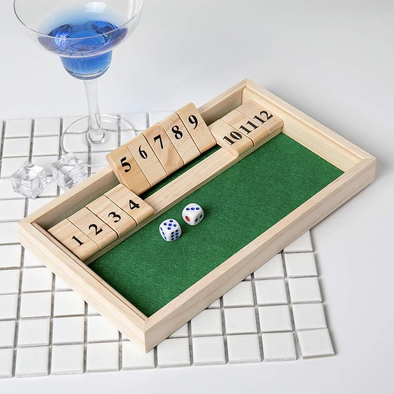 Flero Shut The Box - 2 Players - Dice Game