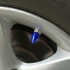Senzeal 5 Pcs aluminum alloy spiked valve caps