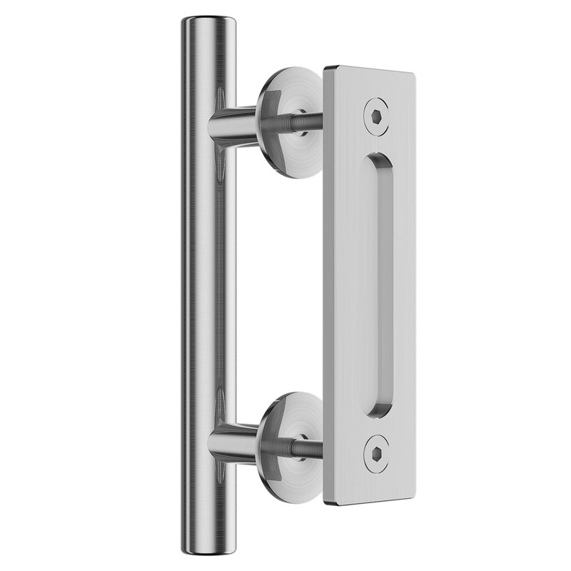 WOLFBIRD 30 cm Barn Door Handle, Sliding Door Pull Handle,