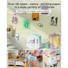 Phomemo T02 Sticker Printer with 3 Rolls Paper- Mini Printer