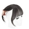 Hairstyle Changing 4 Color Bang One-Touch Bangs Wig (WFLNVGR) Dark Brown - FREEWFLNVGR / 헤어스타일 체인징 4컬러 뱅 원터치 앞머리 부분가발 (WFLNVGR) 진갈색 - FREEWFLNVGR