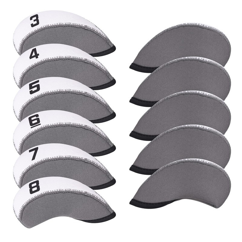 11 Pack Golf Iron Covers Headcovers (3-9, P, A, S,