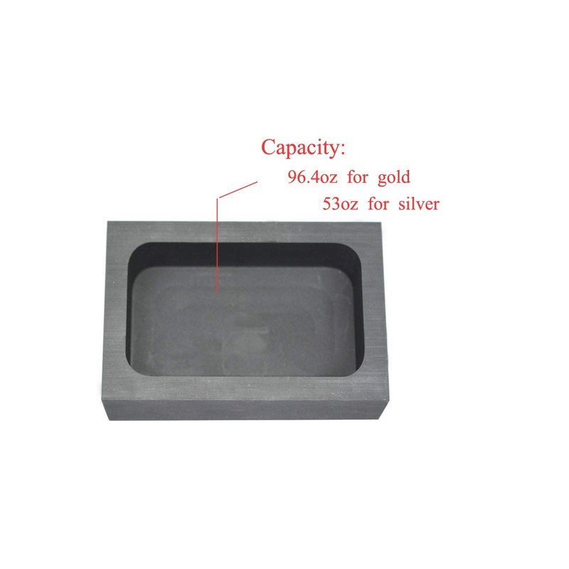 LLF Ingot Mould for Gold Silver Graphite Crucible for Melting