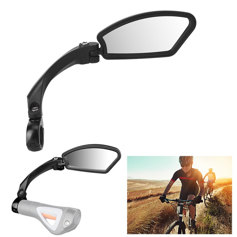 Stainless Steel Foldable Rearview Mirror Retroreflector Bike Accessory for Bicycleright