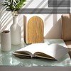 Lulonpon 2 Pieces Book Ends, Bookends, Books Stand, Metal Bookend