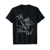 Horse Girl Amo I Miei Cavalli Regalo per L'equitazione Maglietta
