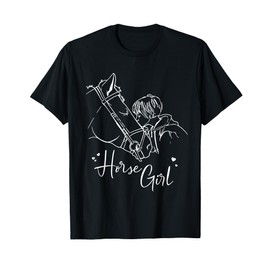 Horse Girl Amo I Miei Cavalli Regalo per L'equitazione Maglietta