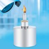 Akozon 200ml 304 Stainless Steel Alcohol Burner Chemical Technology Dental