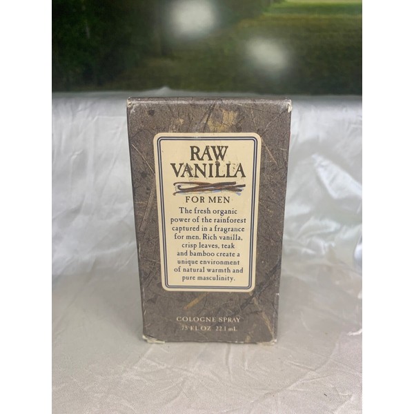 Coty Raw Vanilla for Men 22.1ml Cologne Spray (new with