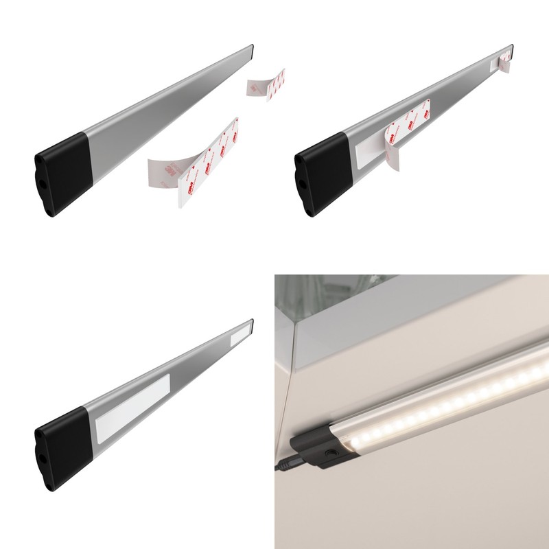 parlat Siris LED Under-Unit Light, Motion Sensor, Flat, 30 cm,