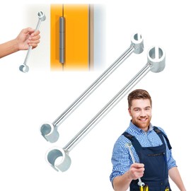 TOWEBOORY 2pcs Door Hinge Adjustment Tool,Hinges Gap Adjusting Wrench,Heavy Duty Hinge Tool,14mm-18mm Upgraded Door Hinge Repair Spanner for Precise Door Alignment