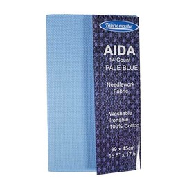 Mouldmaster Aida 14 Count Pale Blue 39x45cm