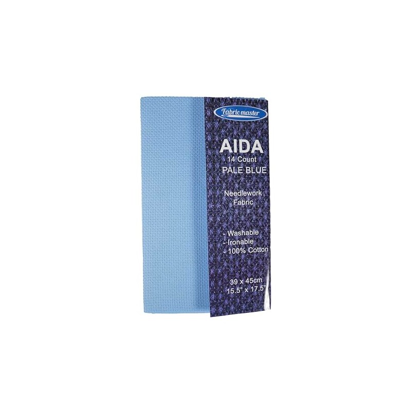 Mouldmaster Aida 14 Count Pale Blue 39x45cm